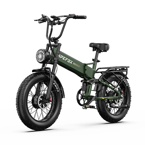 Vélo Électrique Pliable APEFOX RH20 Double Moteur 1500W Batterie 48V22,5Ah Autonomie 100km