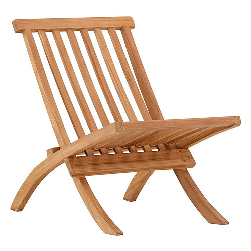 Paris Prix Fauteuil de Jardin en Teck Kenya 80cm Naturel