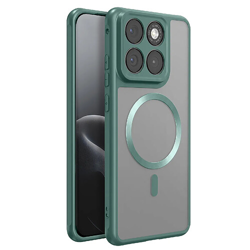 Avizar Coque pour Motorola Edge 70 Fusion Renforcée Compatible Accessoires MagSafe Vert