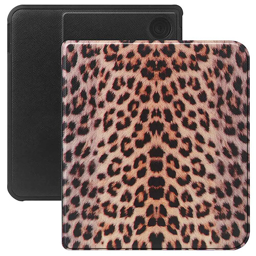 Selencia Étui de liseuse portefeuille Vivid pour Kobo Libra Colour / Libra 2 - Wild Leo