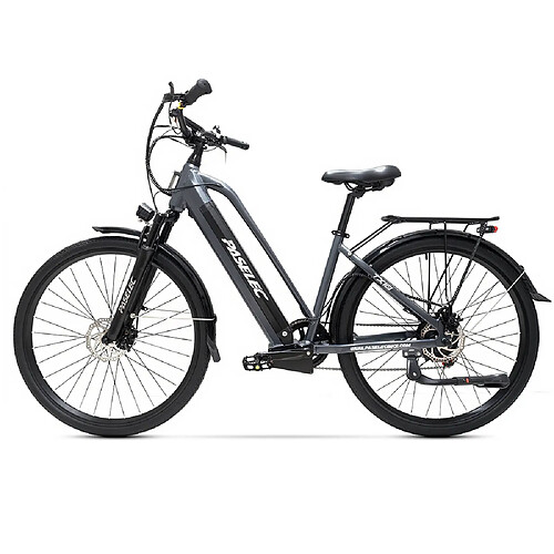 Paselec Vélo électrique urbain TX10 250W batterie 48V 19,2Ah autonomie 80km 7 vitesses écran LCD