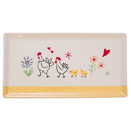 Amadeus Plat rectangulaire Flavie