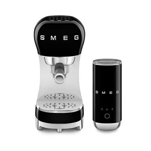 Machine à expresso 15 bars noir - ECF12BLEU - Années 50 - SMEG