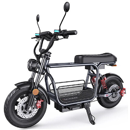 Trottinette Électrique iScooter DX5 1500W Batterie 48V 15,6Ah 55 km/h Autonomie 72 km