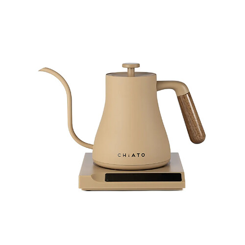 Bouilloire électrique CHiATO flowPLAY Gooseneck – 0.6 L, sable