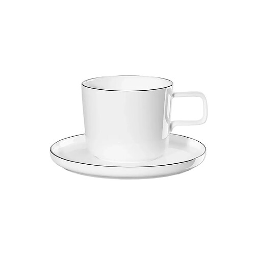 Tasse café Asa selection Porcelaine - Blanc et noir 200 ml