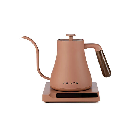 Bouilloire électrique CHiATO flowPLAY Gooseneck - édition limitée, terracotta