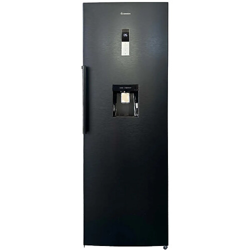 7 SEVENSTARS Réfrigérateur 1 porte S7RL361BFAQUA Tout utile 373 litres No Frost noir brossé