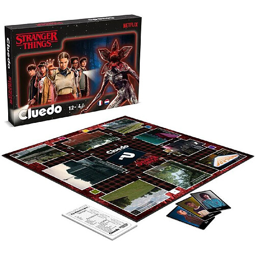 CLUEDO - Stranger Things - Jeu de société - WINNING MOVES - 2 a 6 joueurs -...