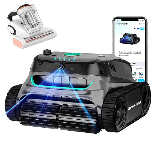 Robot de piscine batterie WYBOT S2 VISION + JIGOO J300