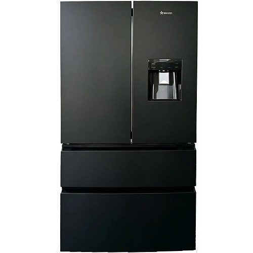 7 SEVENSTARS Réfrigérateur French door Sevenstars S7FD531NFBFAQUA 529 litres Noir