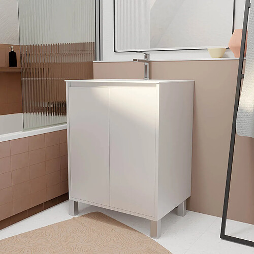 Aurlane Meuble salle de bain 60 cm