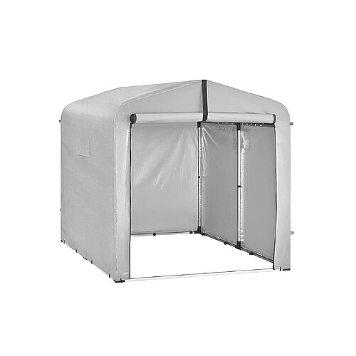 SoBuy garage auto extérieur ouverture à rouleau gris 219x159x165 cm KLS11-II-L