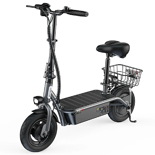 Scooter Électrique iScooter F2 avec Siège — 500W, 10", 30 km