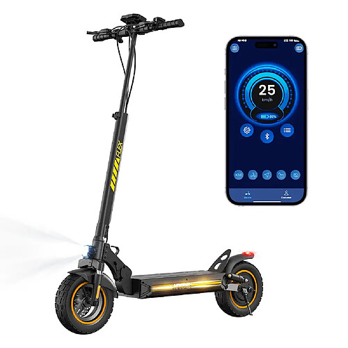 Scooter Électrique iScooter W9 Air — 800W, 48V 10Ah, IPX4