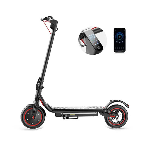 Scooter Électrique iScooter W7 — 650W, 37 km, Double Suspension