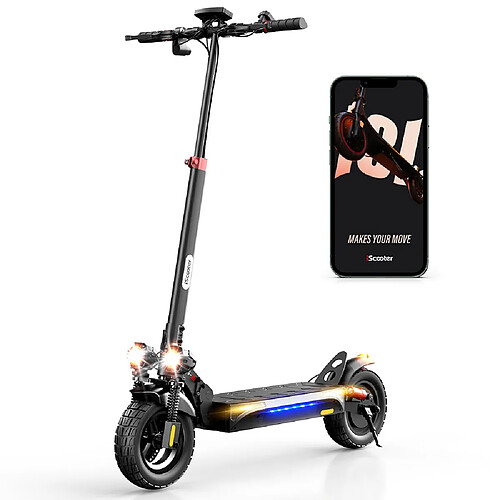 Scooter Électrique iScooter iX4 Max — 800W, 48V 15Ah, 45 km, IP54