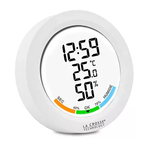 Station thermomètre hygromètre - WT135-WHI - LA CROSSE TECHNOLOGY