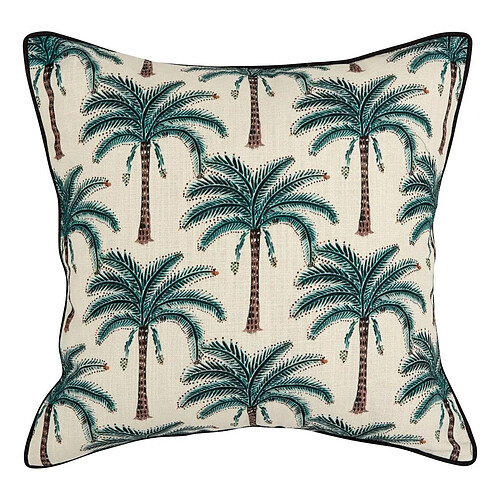 Atmosphera Coussin d'Extérieur The Palm Resort 45x45cm Blanc Chaud