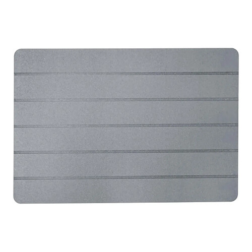 Douceur D'Interieur Tapis de Bain en Diatomite Baline 50x70cm Gris