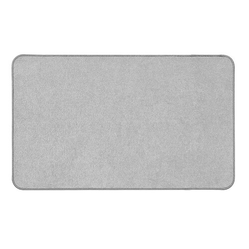 Douceur D'Interieur Tapis Tissé Velours Carpetuni 45x75cm Gris