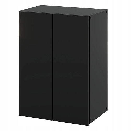 Stiv-Meubles Armoire murale NOIRE 40x25x60cm - Meuble haut et colonne pour salle de bain