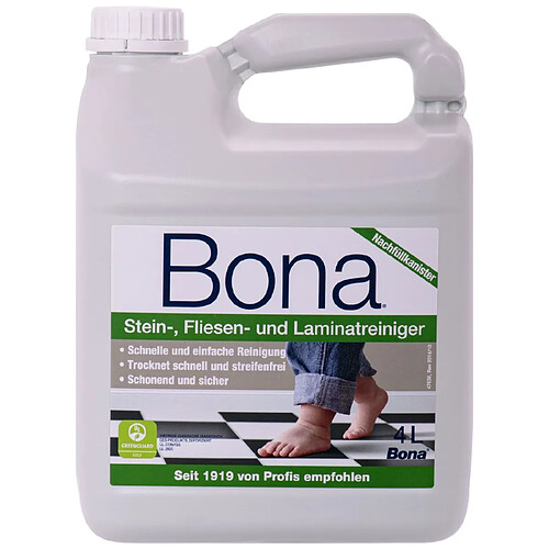 Nettoyant Bona 4 litres, recharge nettoyant pierre, carrelag