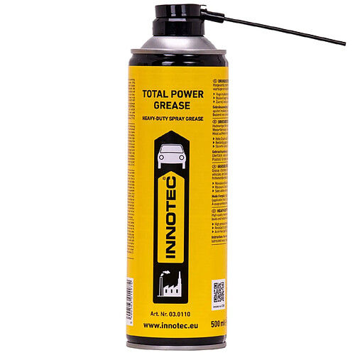 Innotec Graisse multi-usage, graisse en spray, 500 ml, graisse haute