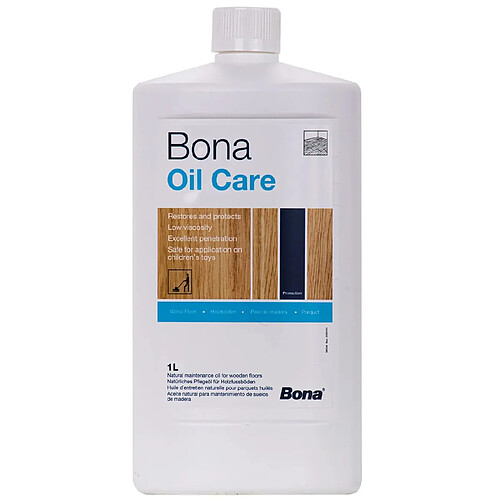 Bona Entretien parquet huilé, Huile d'entretien 1 Liter, Nettoyan