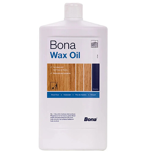 Bona Huile cire bois 1 Liter, huile bois, protection bois