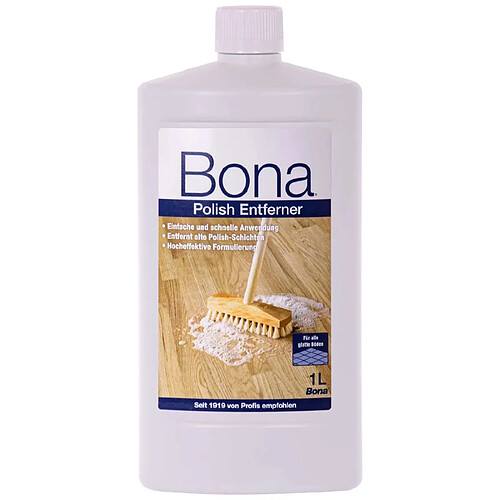 Bona Décapant Polish 1 Liter, Dissolvant Cire, Nettoyant en profo