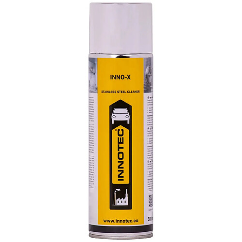 Innotec Nettoyant acier inoxydable, entretien inox, nettoyage chrome