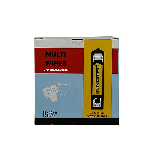 Innotec Lingettes de polissage multi-usages, lingettes pour polir, 9