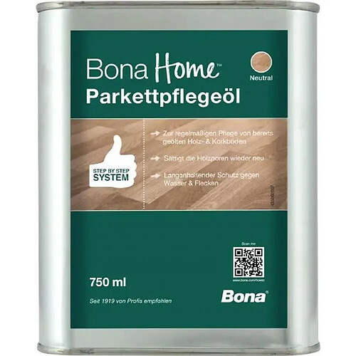 Bona Huile parquet, entretien parquet huilé, nettoyant parquet hu
