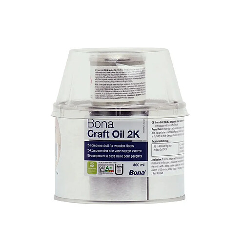Bona Huile pour bois 2K, neutre, 400 ml, huile de finition bois