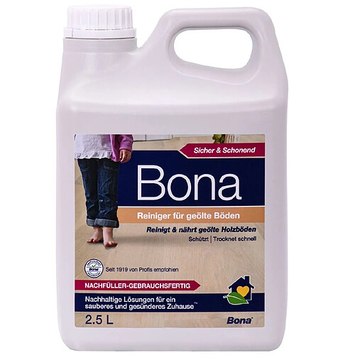 Bona Nettoyant pour parquet huilé 2.5L, Nettoyant bois huilé, Bid