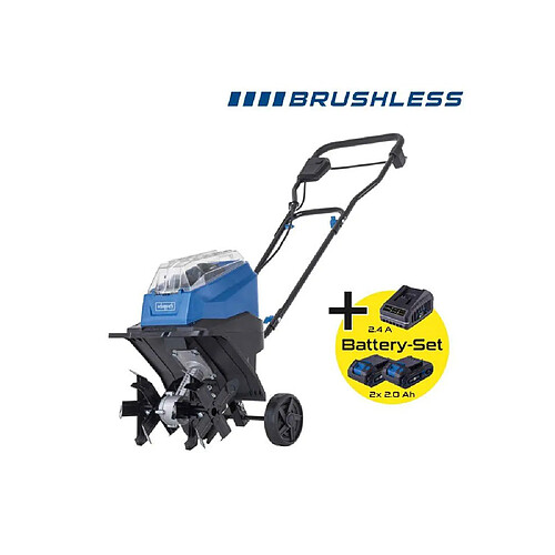 Scheppach BC-MT300-X - Motoculteur sans fil 20V - Noir - 30 cm