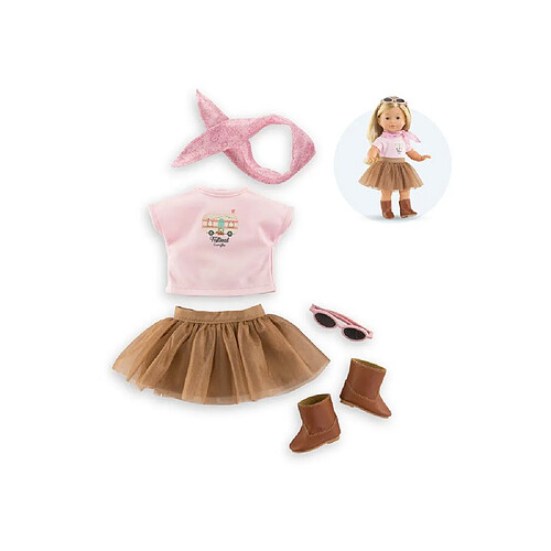 Corolle Mc Coffret Festival - Tenue pour poupée 36 cm - 5 accessoires