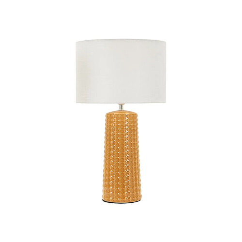 Paris Prix Lampe à Poser en Céramique Gliss 52cm Moutarde
