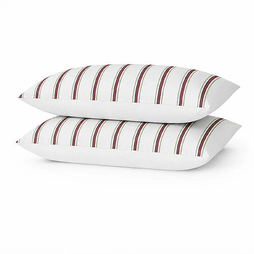 A demain Taie d'oreiller en Percale de coton bio - 50 x 75 cm - Violet