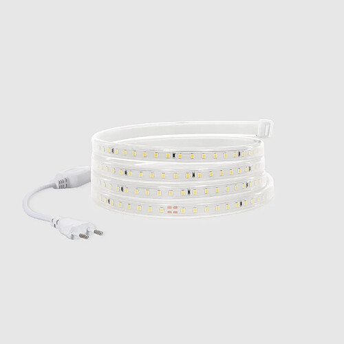 Ledkia Ruban LED Dimmable 220V SMD 120 LED/m Couleur 8.5W/m Largeur 12mm Coupe 20cm IP65