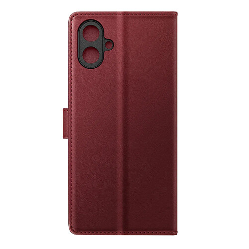 Mayaxess Étui Portefeuille 2 en 1 pour Galaxy A07 avec Coque Détachable Bordeaux