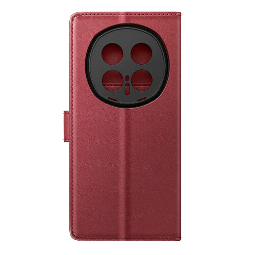 Mayaxess Étui Portefeuille 2 en 1 pour Honor Magic 8 Pro avec Coque Détachable Bordeaux