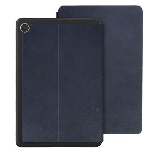 Avizar Étui pour Lenovo Tab 10.1 2025 Pliable Anti-surchauffe avec Support Vidéo Bleu nuit
