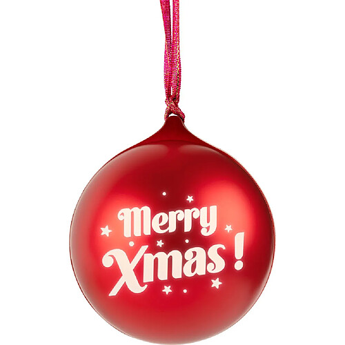 BIGBEN EPOK - Boule de Noël lumineuse Bluetooth - Rouge