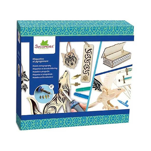Au Sycomore Lovely Box - Xl Maquettes Et Pyrogravure - Celtique