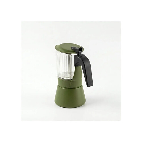 INOXIBAR Cafetière italienne à induction - 6 tasses - 240 ml - Vert clair