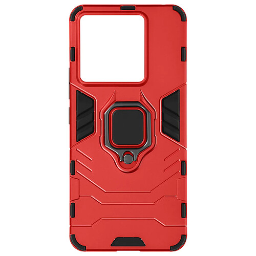 Avizar Coque Xiaomi Redmi Note 13 Pro Ring - Rouge