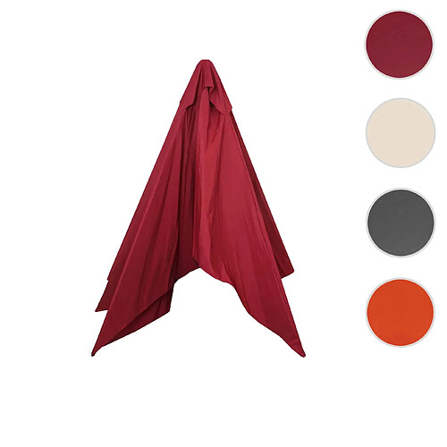 Mendler Housse de parasol - Rouge bordeaux