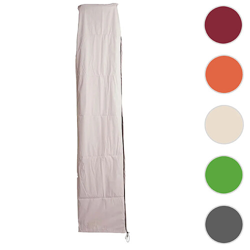 Mendler Housse de parasol - Crème gris